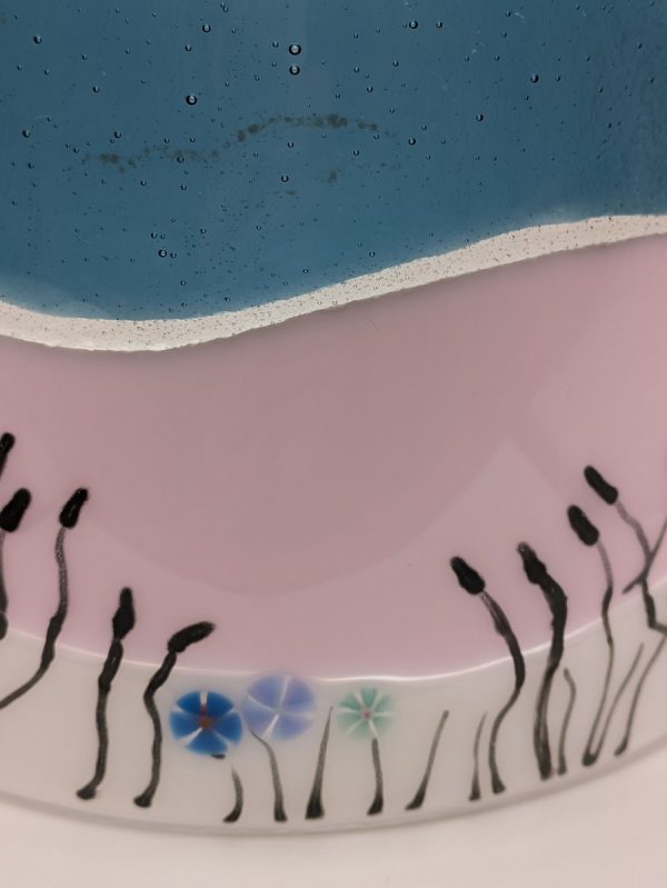 Beautiful handmade Atlantic Beach candle shade