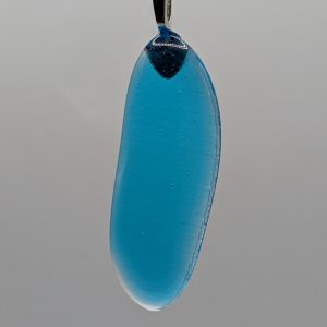 Pale blue ocean pendant