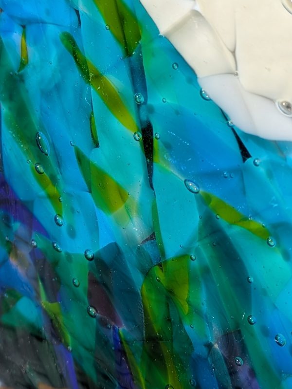 Beneath the Wave glass disc