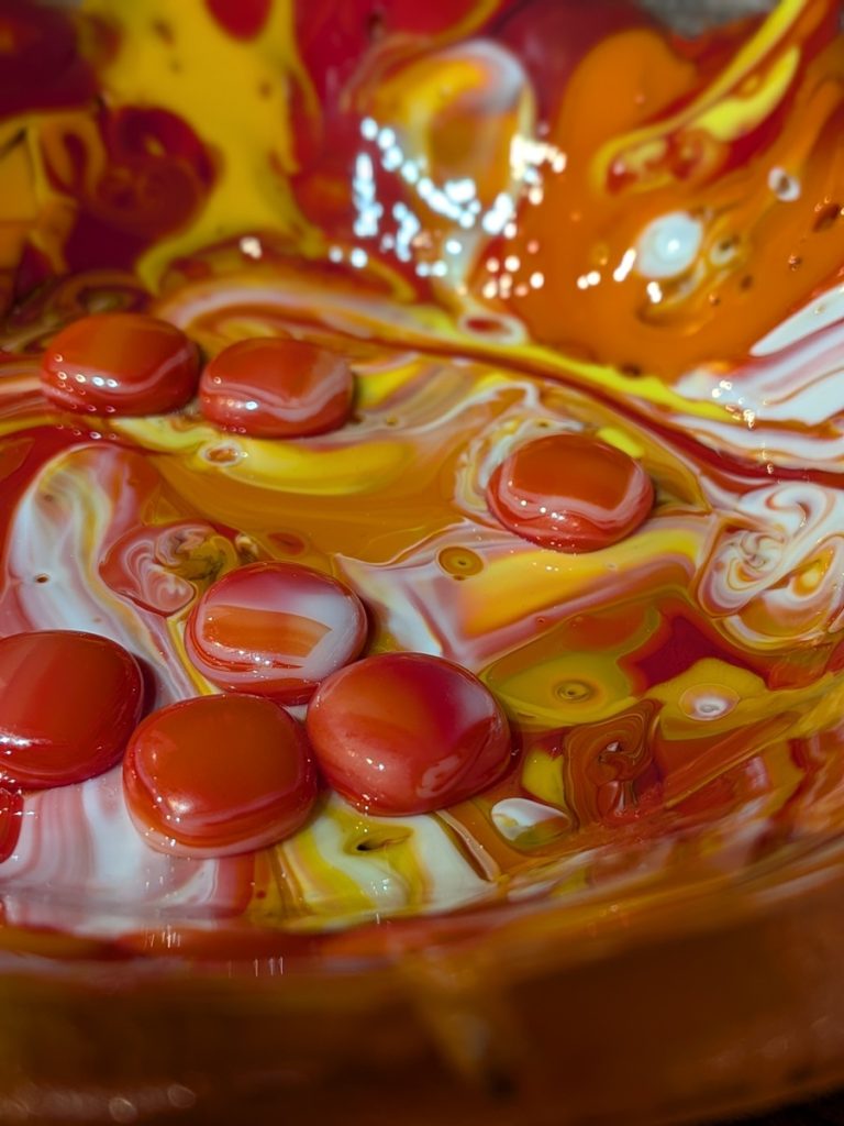 Commission red ocean bowl