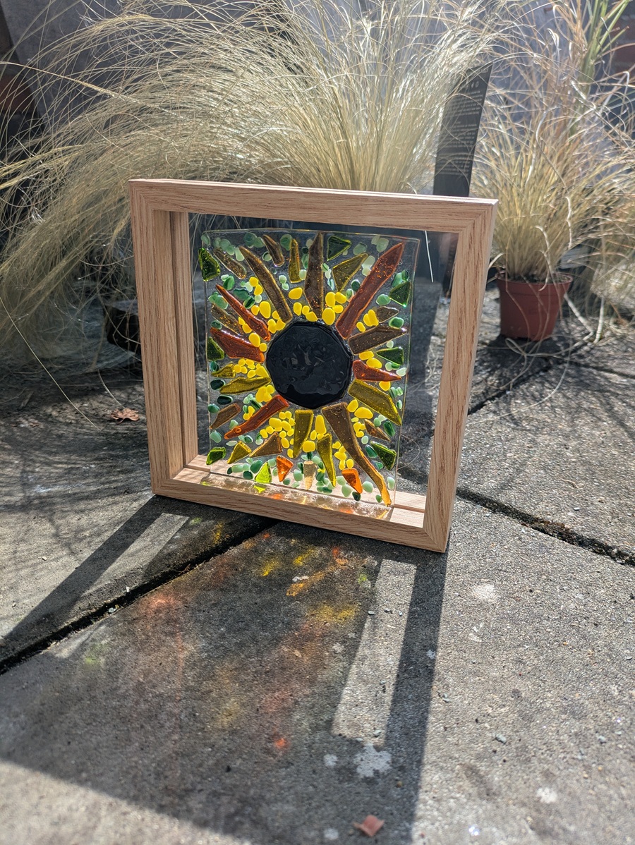 create beautiful glass art
