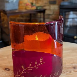 Autumn candle shade