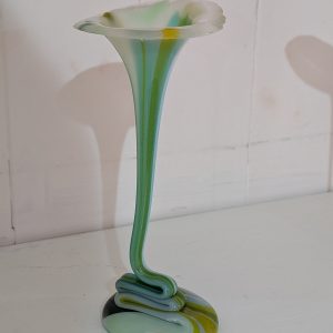 Green bud vase