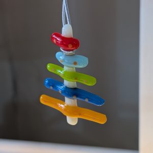 Glass Christmas tree decorations