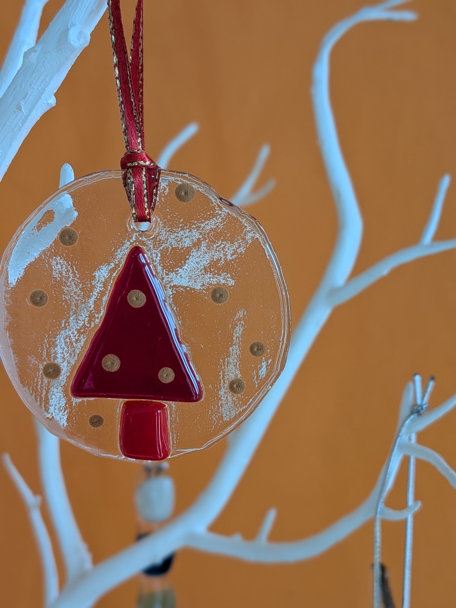 Glass Christmas Tree Circles - Image 4