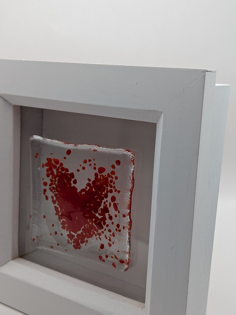 Scatter Glass Hearts