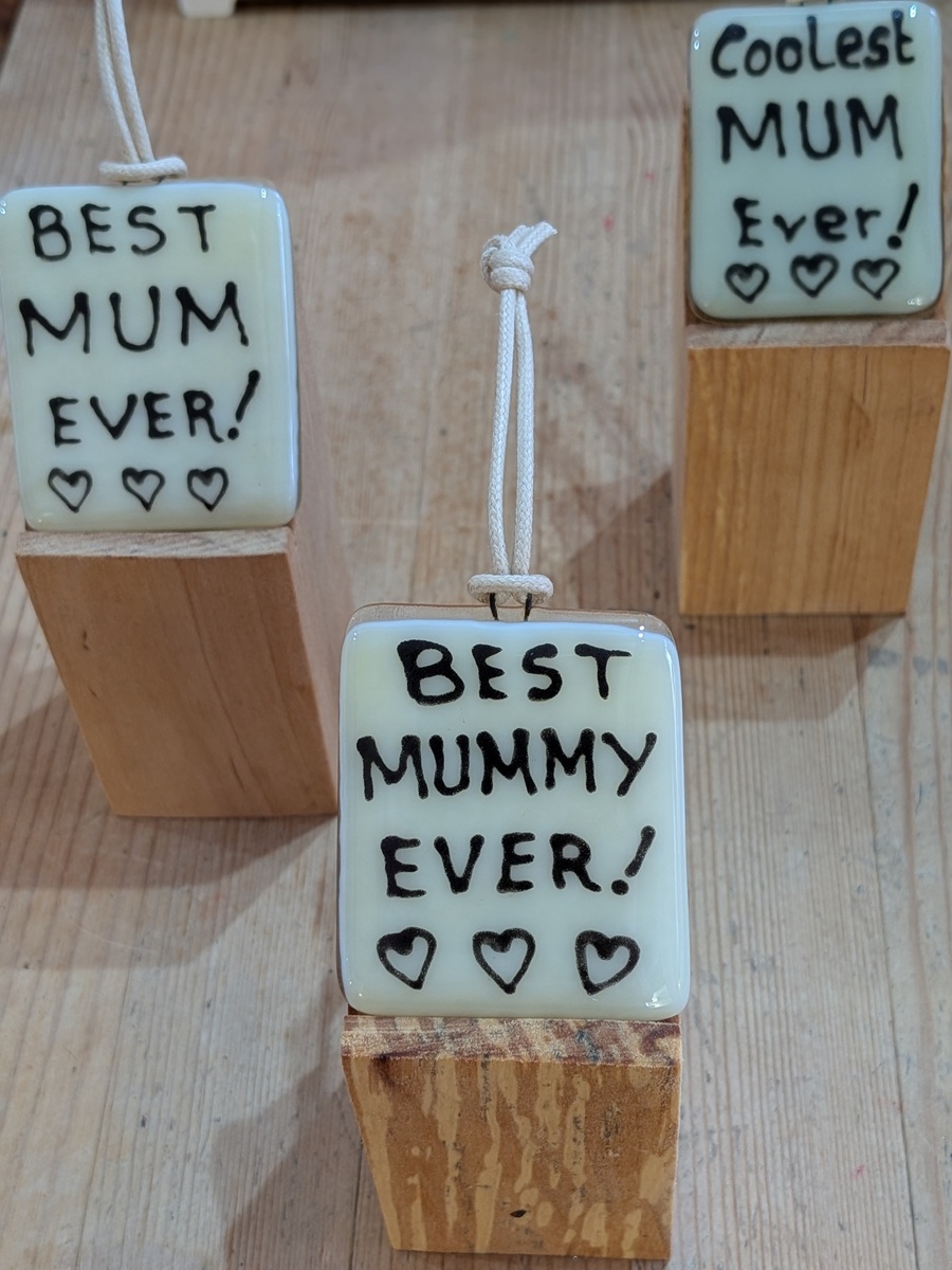 Best Mum Glass Hanger