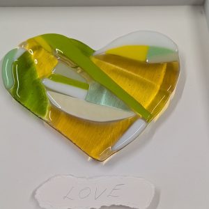 St Brigid's Glass Heart