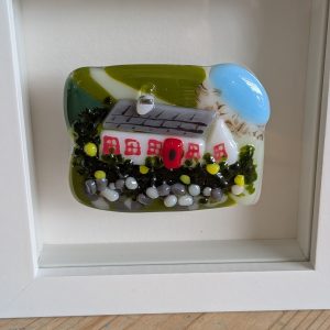 Mini Irish Cottage Glass Art