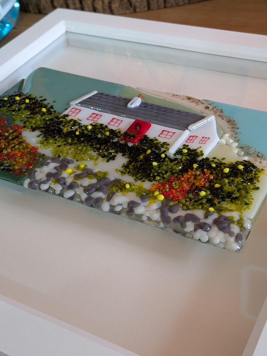 Irish Cottage Glass Art