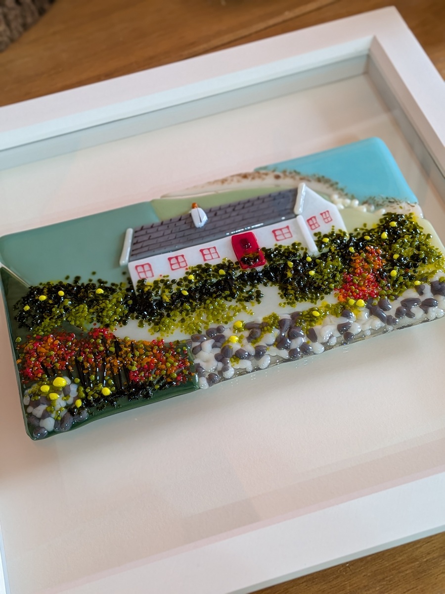 Irish Cottage Glass Art