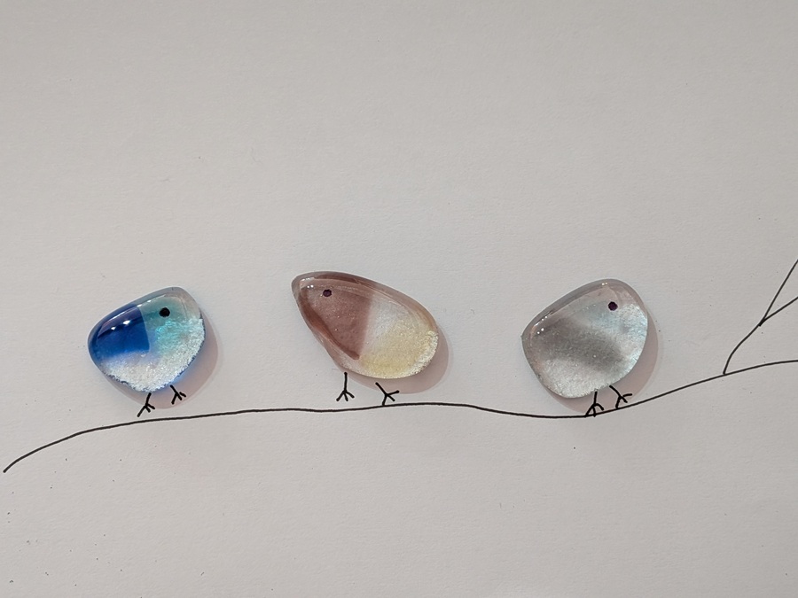 Glass Pebbless Pals & Portraits