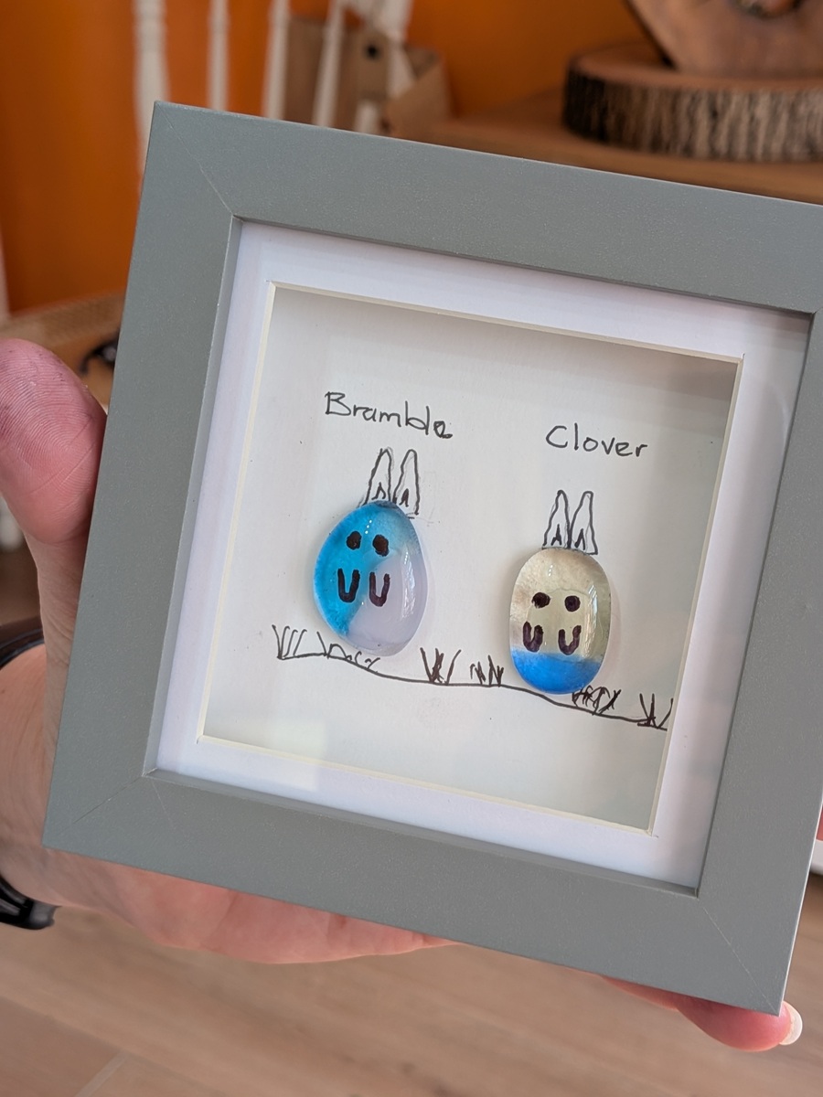 Glass Pebble Pals