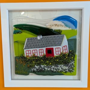 Irish Cottage Glass Art