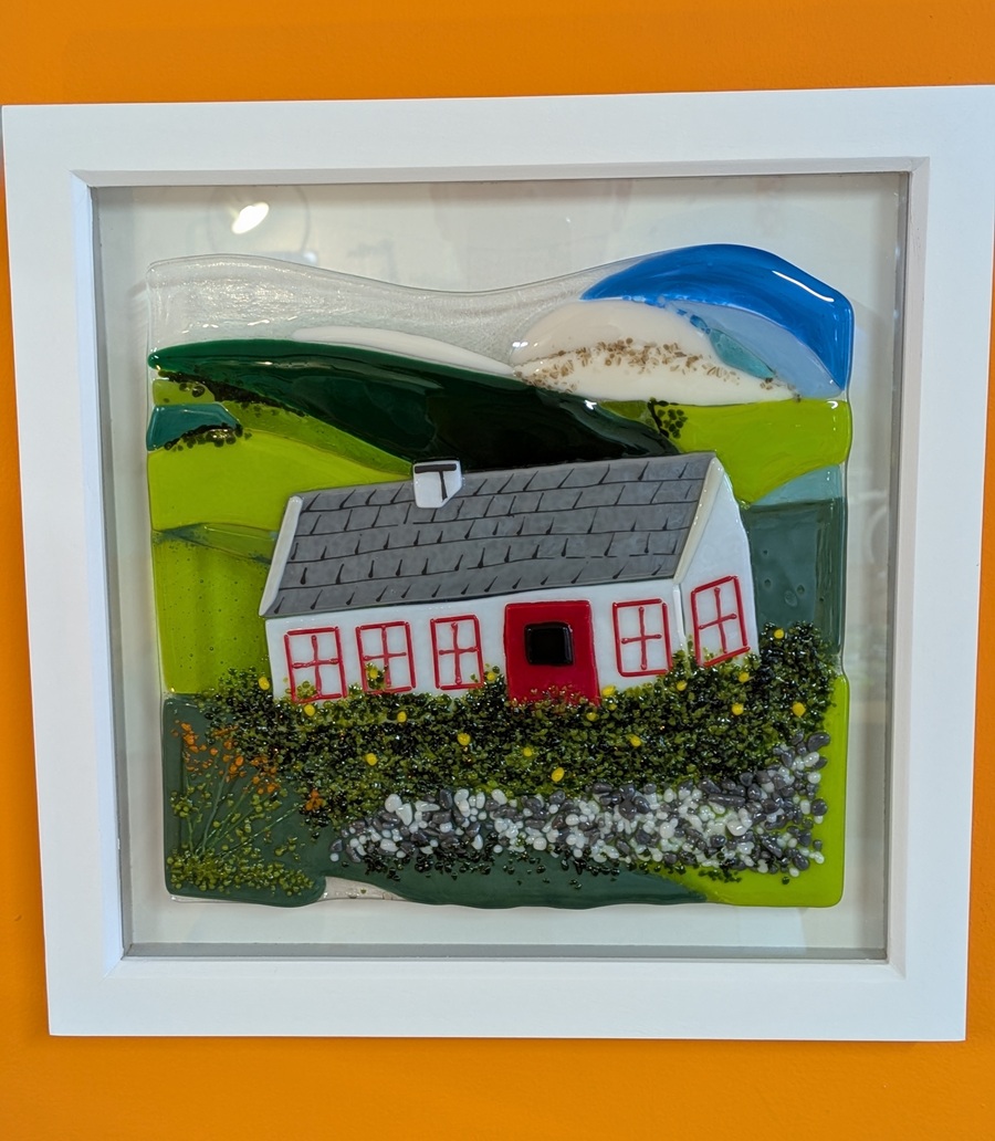 Irish Cottage Glass Art