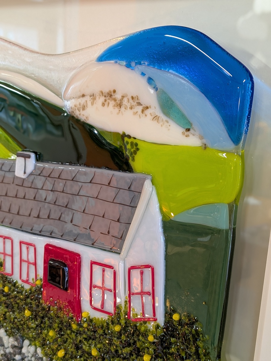 Irish Cottage Glass Art