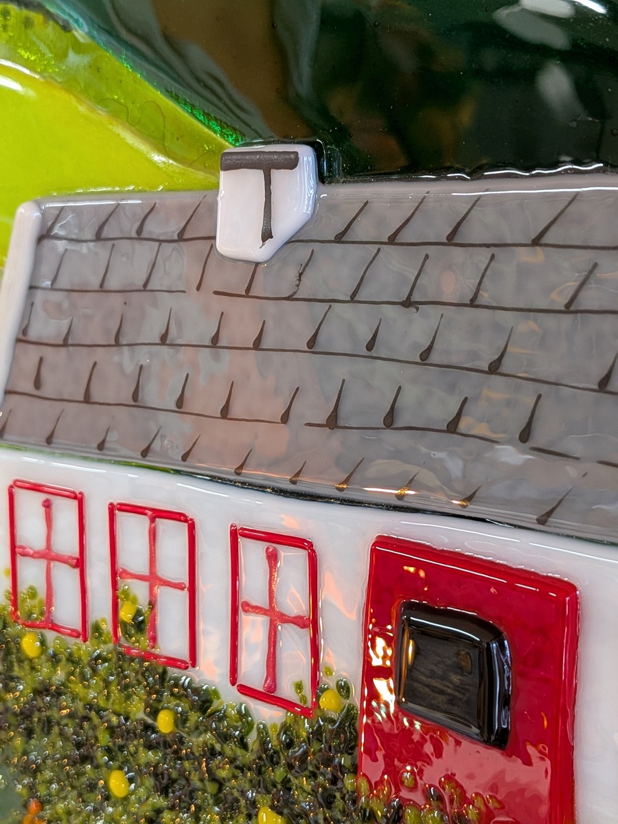 Irish Cottage Glass Art