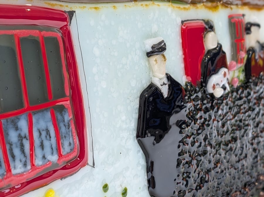 Glass Art Commission: Derry Cottage