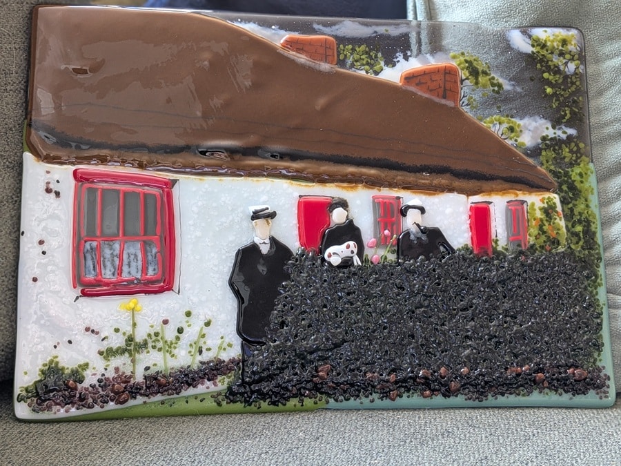 Glass Art Commission: Derry Cottage
