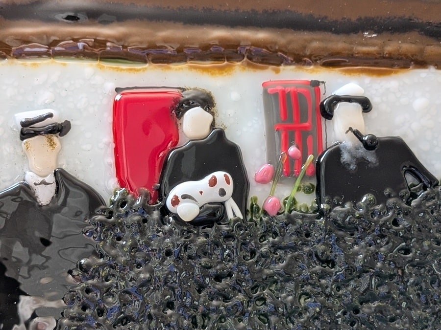 Glass Art Commission: Derry Cottage