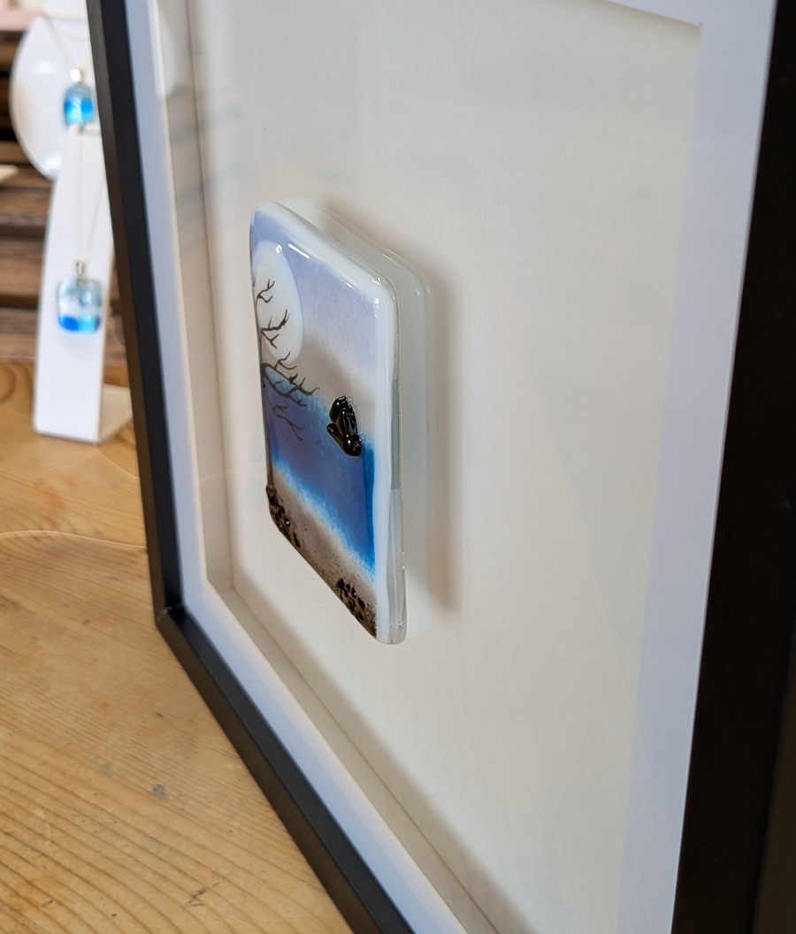 Winter Sea framed tile