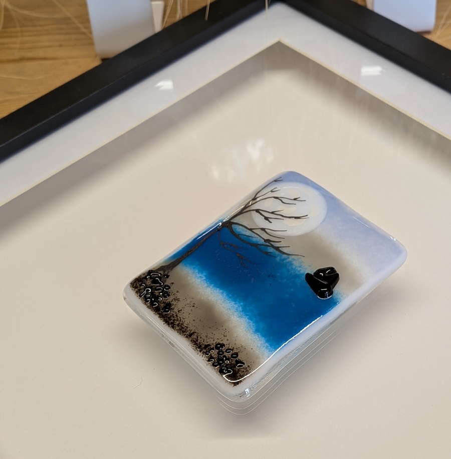 Winter Sea framed tile