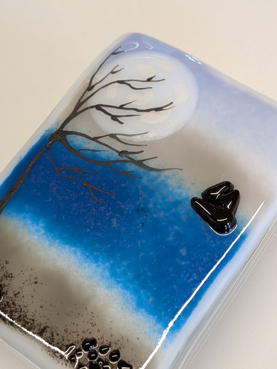 Winter Sea framed tile