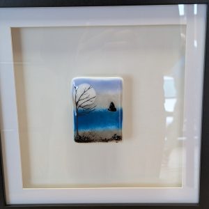 Winter Sea framed tile